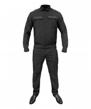 Костюм штабной черный габардин &mdash; 1
