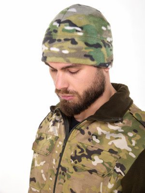 Превью Шапка флисовая мультикам без подворота &mdash; 3