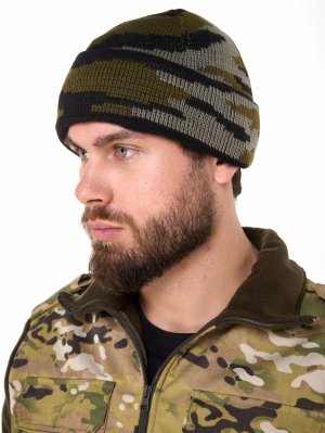 Шапка КМФ лес &mdash; 1