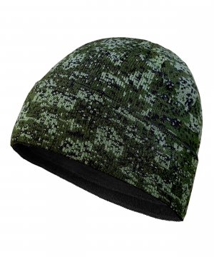 Шапка кмф цифра зеленая &mdash; 1