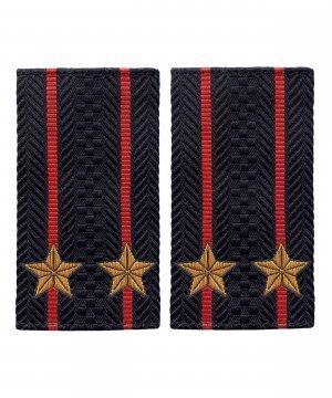 Фальшпогоны жаккардовые полиции подполковник &mdash; 1