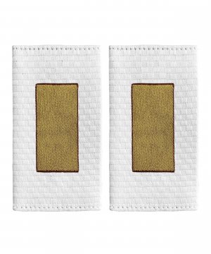 Превью Фальшпогоны жаккардовые полиции белые старшина &mdash; 1