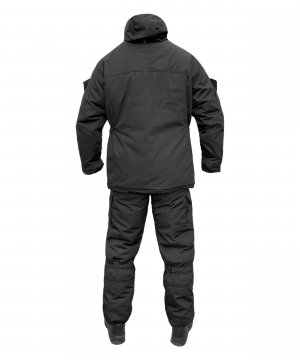 Костюм горка зимний на молнии черный &mdash; 2