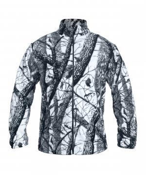 Толстовка флисовая белый лес &mdash; 1