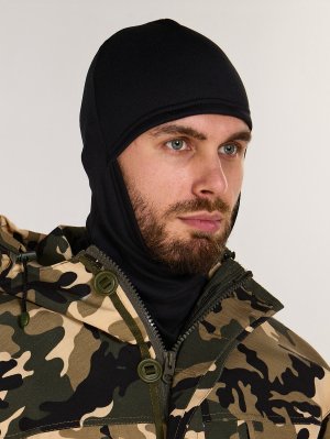 Превью Маска балаклава трикотажная утепленная &mdash; 5