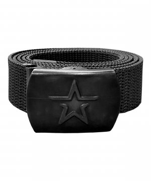 Ремень армейский брючный черный &mdash; 1