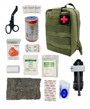 Превью Аптечка тактическая укомплектованная оливковая &mdash; 5