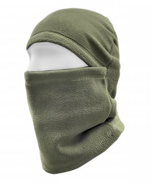 Маска балаклава оливковая флисовая — 1