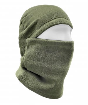 Маска балаклава оливковая флисовая — 2