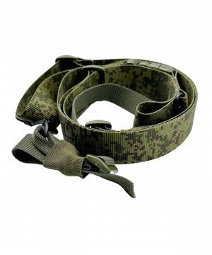 Превью Ремень ружейный трехточечный цифра зеленая &mdash; 1