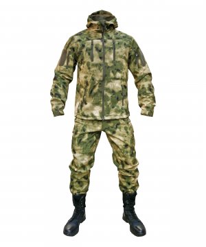 Превью Костюм демисезонный Soft Shell мох &mdash; 1