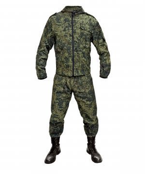 Костюм защитно-маскировочный цифра зеленая &mdash; 1