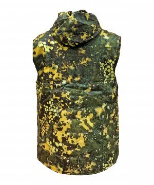 Превью Жилет соты желтые на синтепоне с флисом &mdash; 2