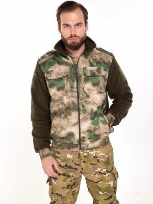 Куртка флисовая мох &mdash; 1