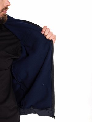 Превью Куртка флисовая синяя &mdash; 7