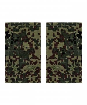 Превью Фальшпогоны пиксель зеленый лейтенант &mdash; 1