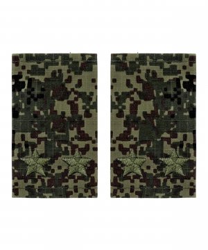 Превью Фальшпогоны пиксель зеленый подполковник &mdash; 1