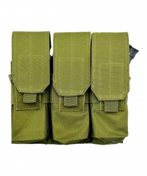 Подсумок оливковый для трех магазинов АК &mdash; 1