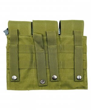Подсумок оливковый для трех магазинов АК &mdash; 2