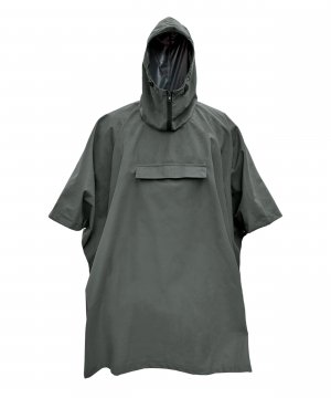 Превью Плащ-накидка (пончо) Оливковый &mdash; 1