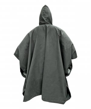 Превью Плащ-накидка (пончо) Оливковый &mdash; 2