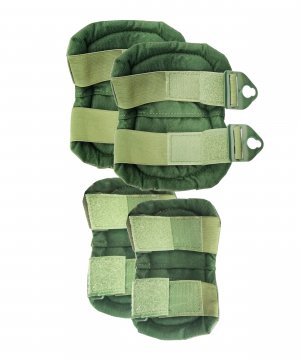 Комплект наколенники + налокотники оливковые &mdash; 2