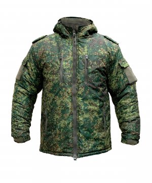 Превью Куртка пиксель зеленый &mdash; 1