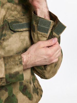 Превью Костюм Росгвардия офисный зелёный мох &mdash; 6