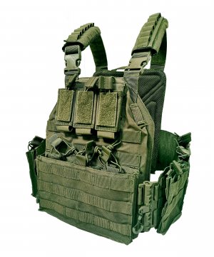 Бронежилет БР-4 с боковыми карманами и подсумками &mdash; 1