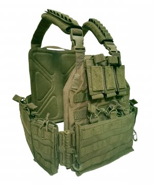 Бронежилет БР-4 с боковыми карманами и подсумками &mdash; 2