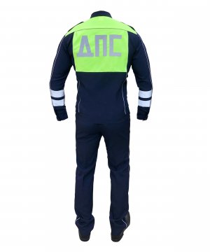 Превью Костюм ДПС габардин с желтой вставкой &mdash; 2