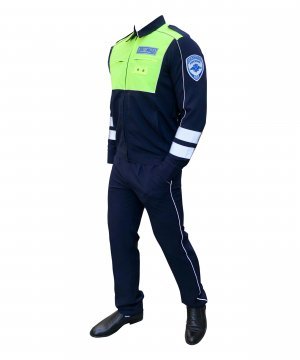 Превью Костюм ДПС габардин с желтой вставкой &mdash; 3