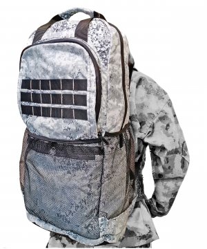 Превью Рюкзак рейдовый цифра серая 65 л. &mdash; 1