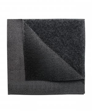 Лента липучая для шеврона квадратная черная &mdash; 1