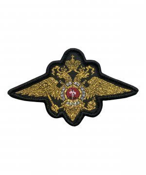 Превью Нашивка герб полиции на липе &mdash; 1