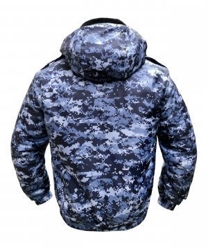 Превью Куртка охрана цифра синяя &mdash; 2