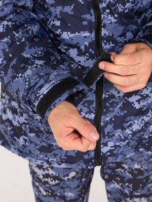 Превью Куртка Росгвардия точка синяя с подстежкой &mdash; 6