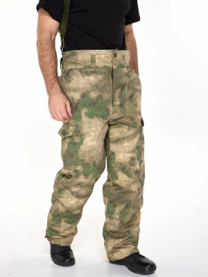 Брюки тактические утепленные мох &mdash; 1