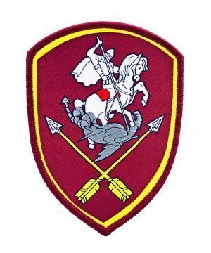 Превью Шеврон жаккардовый Росгвардия Управление округом &mdash; 1