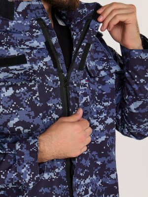 Превью Костюм летний синяя точка рипстоп &mdash; 4