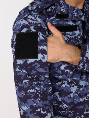 Превью Костюм летний синяя точка рипстоп &mdash; 6