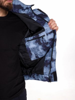 Превью Ветровка Росгвардия синий мох на синтепоне &mdash; 10