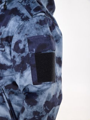 Превью Ветровка Росгвардия синий мох на синтепоне &mdash; 7