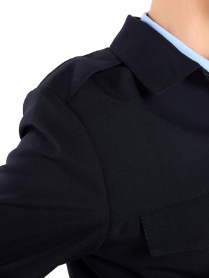 Куртка женская габардин полиции темно-синяя нового образца — 4