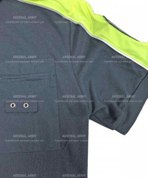 Футболка поло ГИБДД ДПС желтая вставка (Уценка) &mdash; 2