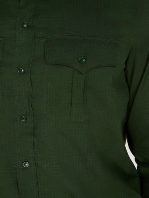 Рубашка офисная штабная длинный рукав &mdash; 3