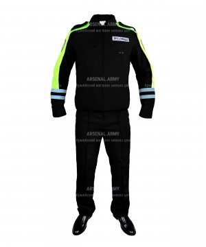 Куртка ГИБДД ДПС габардин с желтой вставкой нового образа (уценка) &mdash; 1