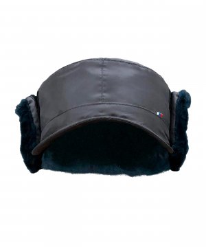 Кепи утепленная серая &mdash; 1