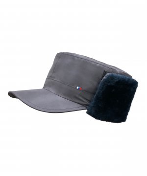 Кепи утепленная серая &mdash; 2