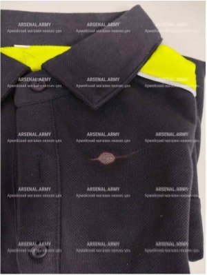 Футболка поло ГИБДД ДПС желтая вставка (уценка) &mdash; 3